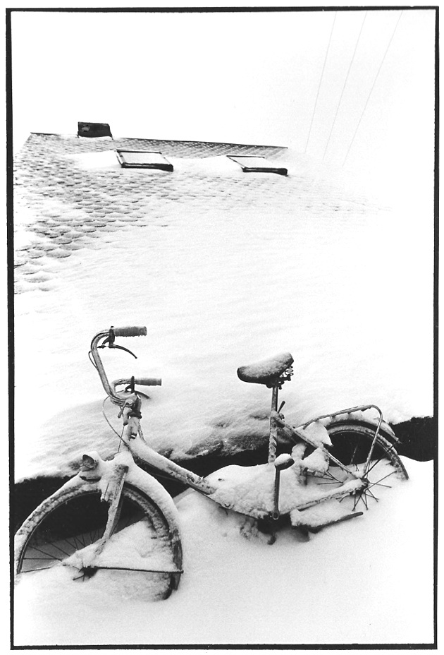 La bicyclette, Aveyron, prise de vue argentique, JP Devals
